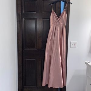 NEVER WORN Size XSmall Ballgown Prom Dress Rose Gold